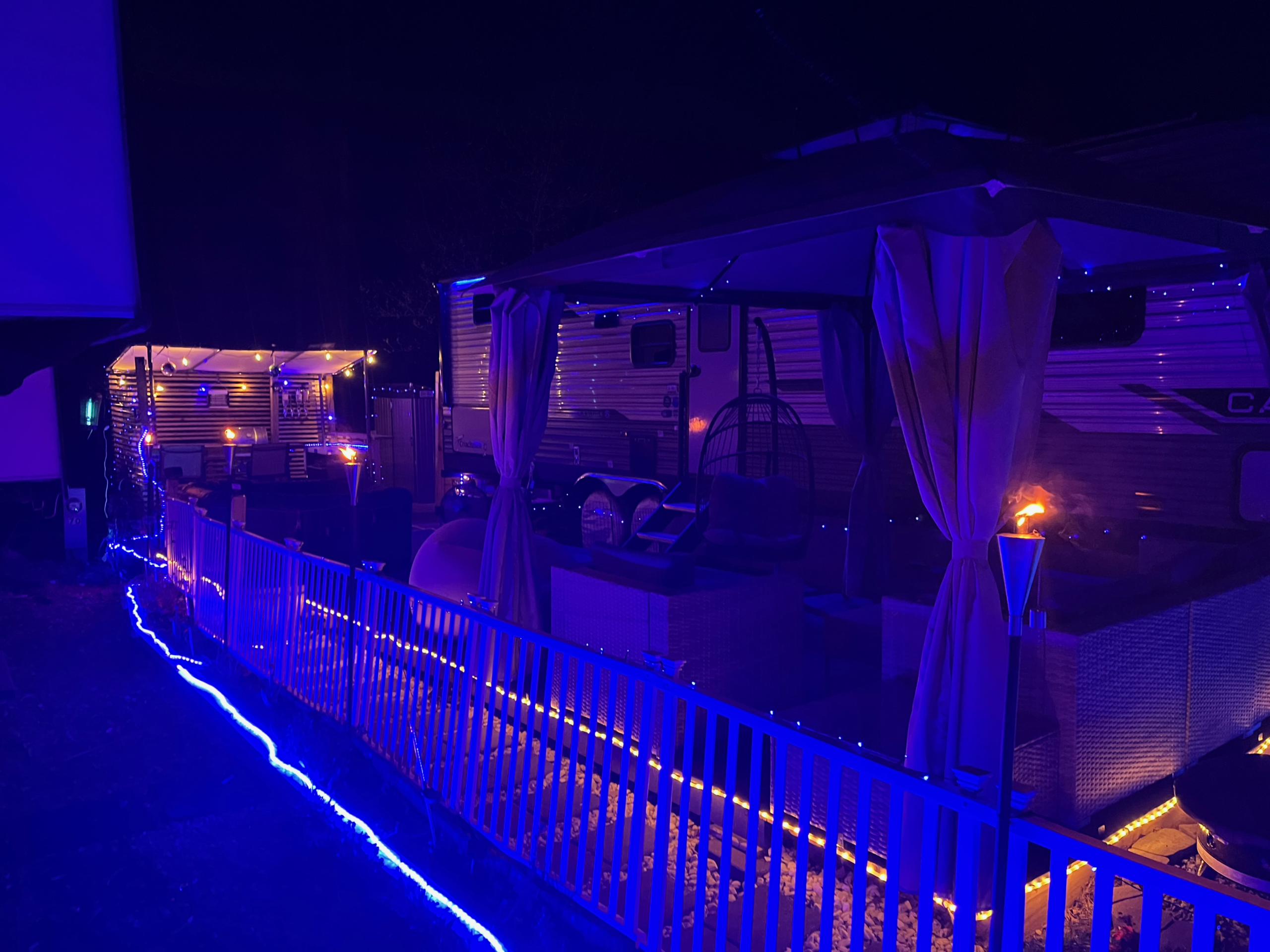 Site 71 at Night