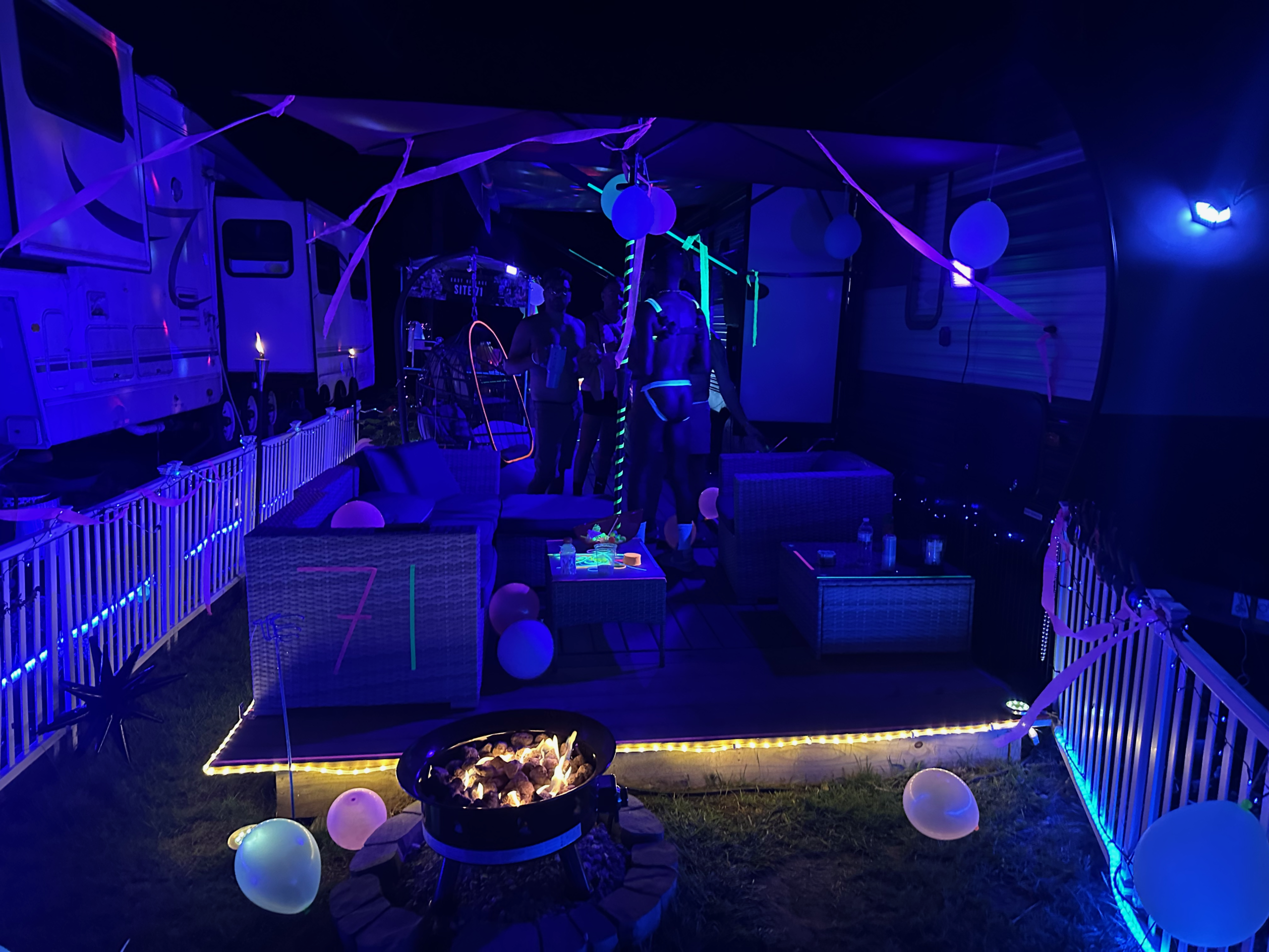 The Annual Glow Party